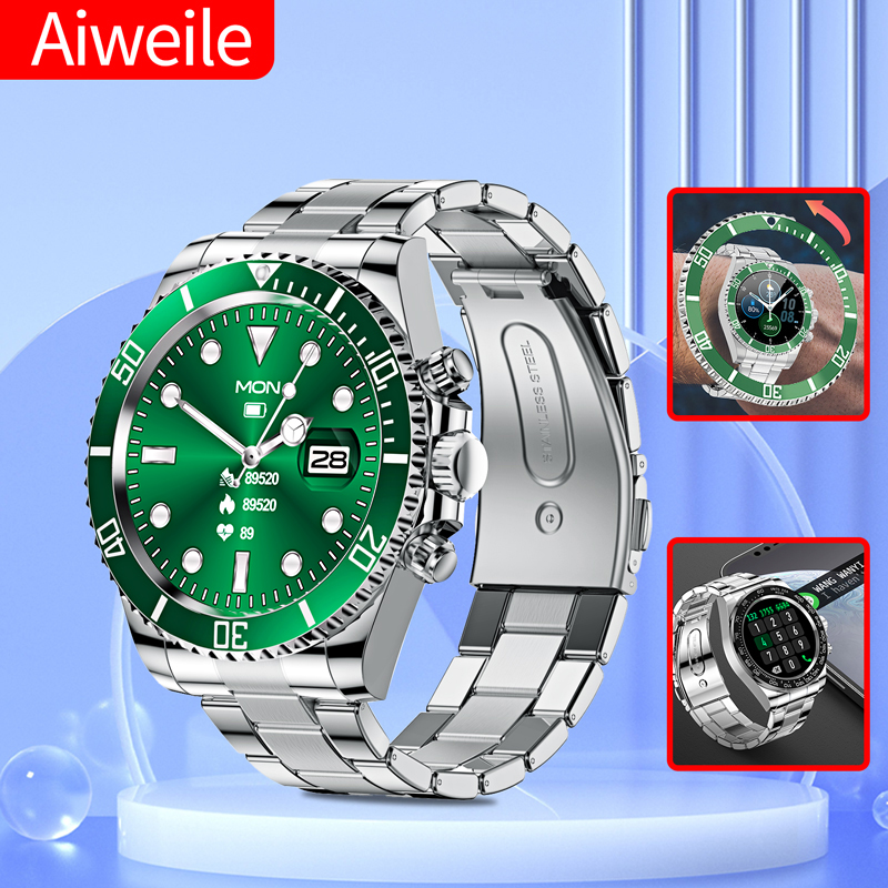 Japanese Luxury Lifestyle - Aiweile 남성용 럭셔리 스마트 워치 다이얼