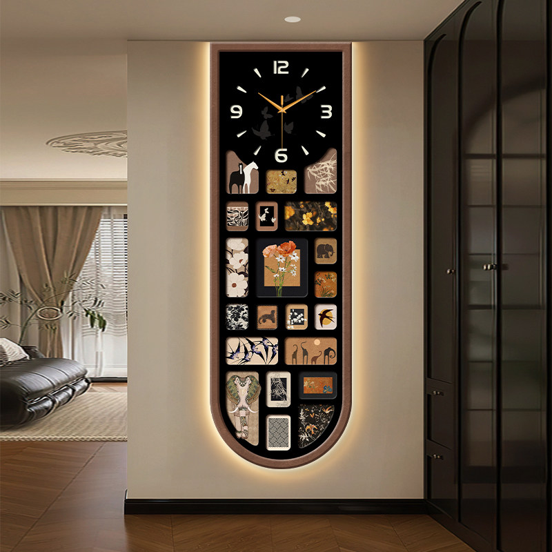 수직 보안 벽시계 독특한 일본식 침실 디지털 벽시계 장 - Japanese Luxury Lifestyle 리뷰 및 가격