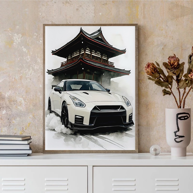 일본식 Supercar 벽 아트 포스터 현대 자동차 스 - Japanese Luxury Lifestyle 리뷰 및 가격