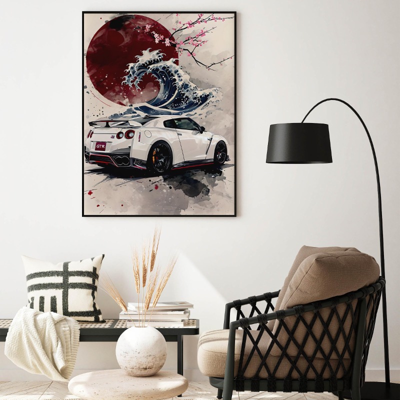 일본식 Supercar 벽 아트 포스터 현대 자동차 스 - Japanese Luxury Lifestyle 리뷰 및 가격