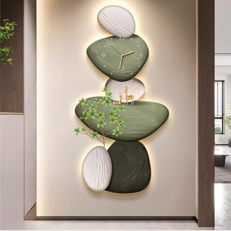 일본식 독특한 벽시계 보안 디자이너 미적 고급 예술 벽 - Japanese Luxury Lifestyle 리뷰 및 가격