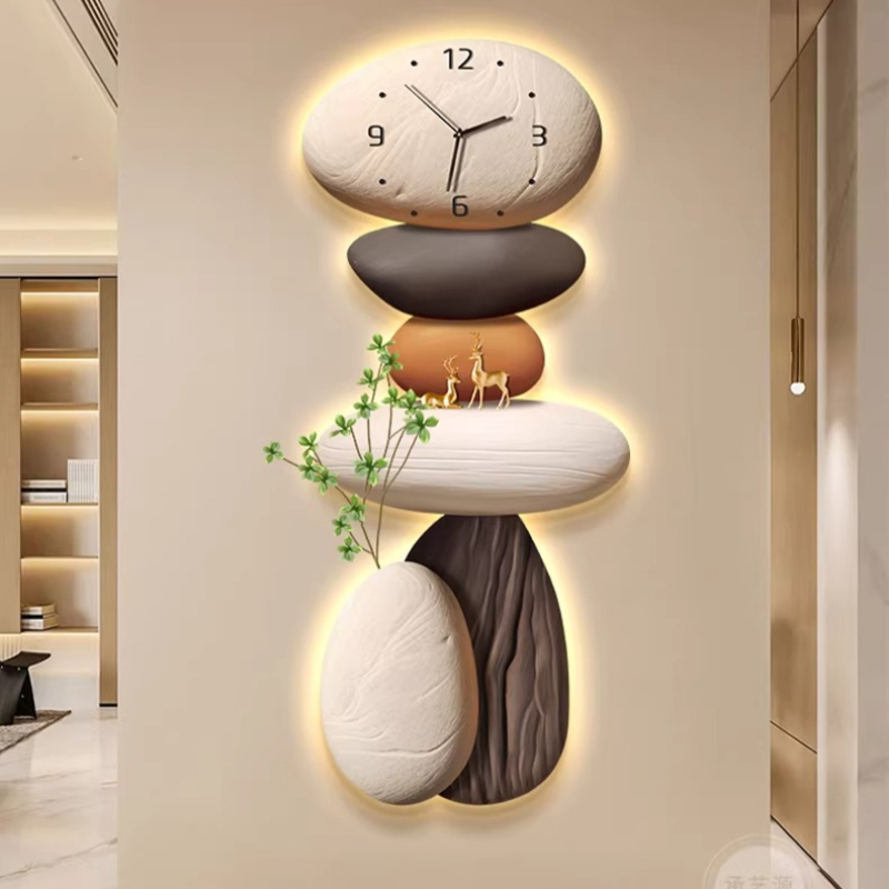 일본식 독특한 벽시계 보안 디자이너 미적 고급 예술 벽 - Japanese Luxury Lifestyle 리뷰 및 가격